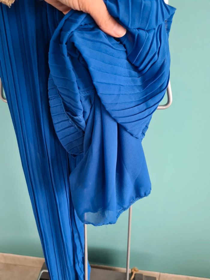 Combinaison bleu électrique neuve - photo numéro 4