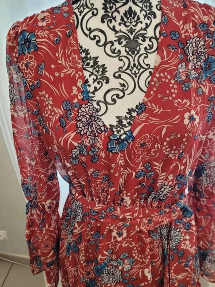 Robe d'été longue à manches 38 - photo numéro 6