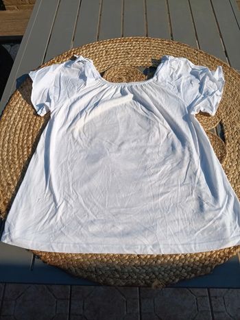 t-shirt blanc taille S