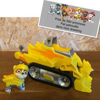 Jouet figurine chevalier Ruben avec son Véhicule rescue Knights avec son outil de sauvetage