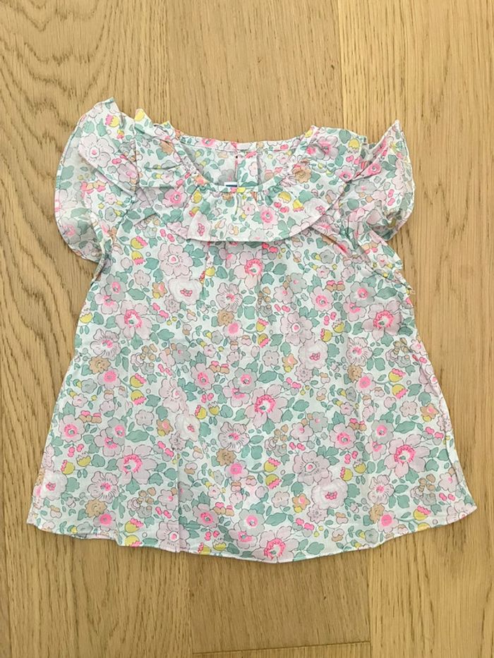 Blouse Betsy tilleul Jacadi