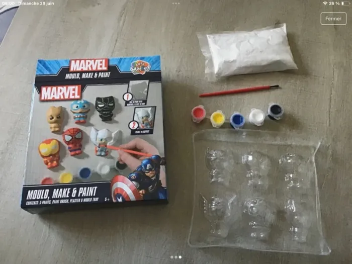 Neuf boite figurines marvel - photo numéro 4