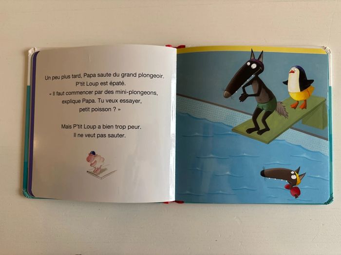 Livre p’tit loup va à la piscine - photo numéro 11
