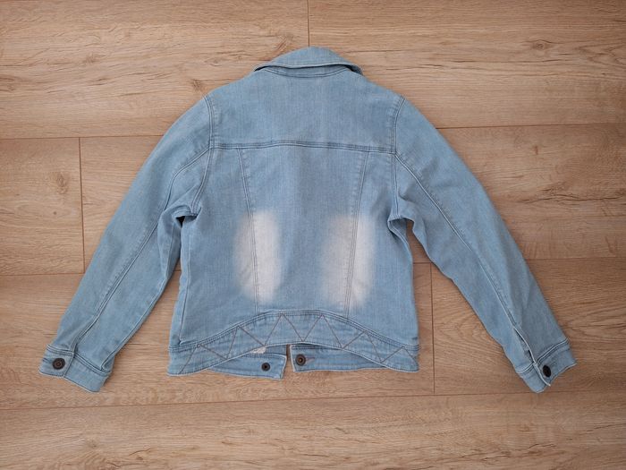 Veste en jean fille 6-7 ans - photo numéro 4