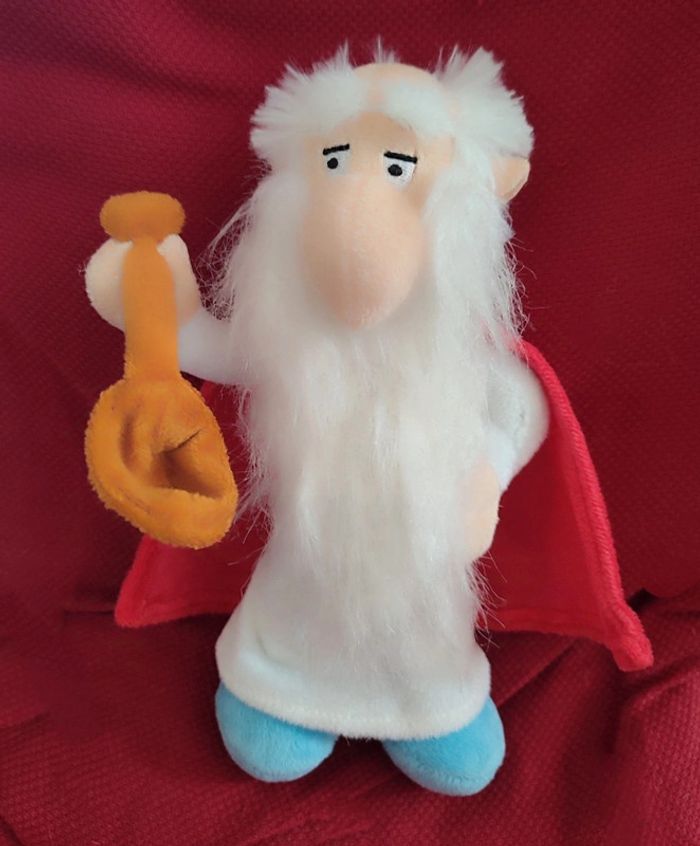 Panoramix avec sa louche pour la potion