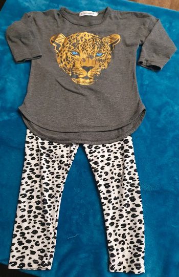 Ensemble legging et pull fin