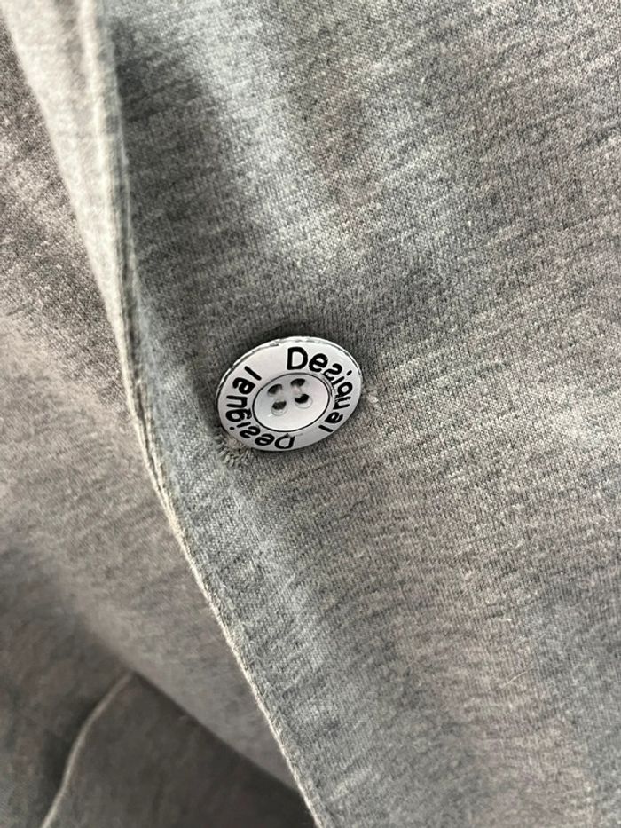 Blazer homme Desigual faux sweat capuche amovible comme neuf - photo numéro 6