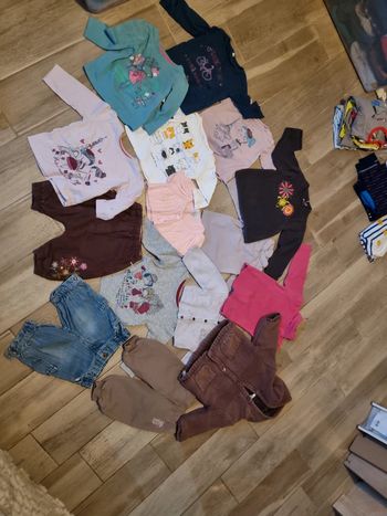 Lot de vêtement fille 9 mois