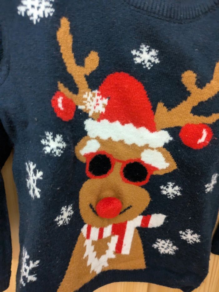 Pull noël garçon - photo numéro 2