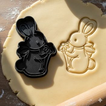 Emporte-pièce Lapin de Pâques 8 cm - Découpoir Pâtisserie Créative