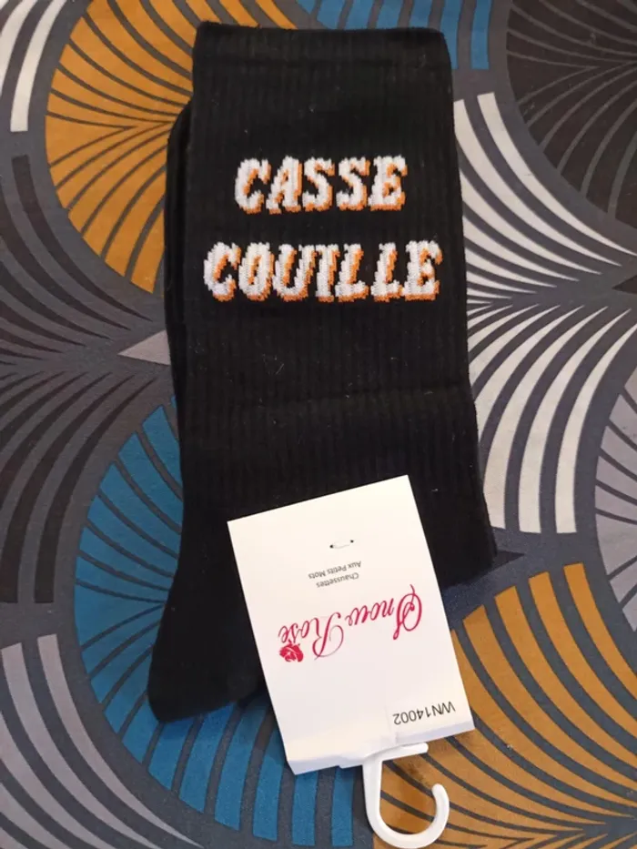 chaussettes hommes message - photo numéro 4