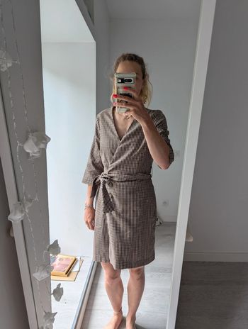 Jolie robe cache coeur Mango S