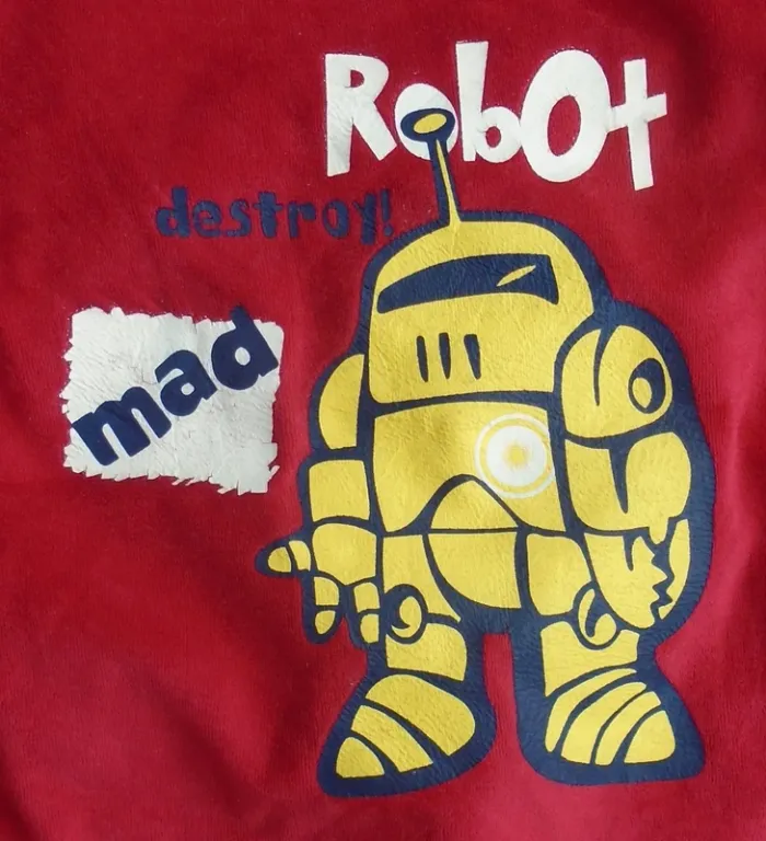 Joli pyjama "robot" garçon 8 ans - photo numéro 2