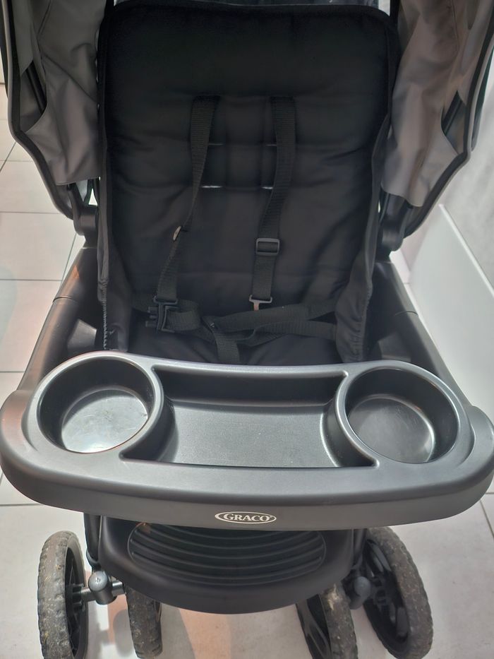 Poussette double garco