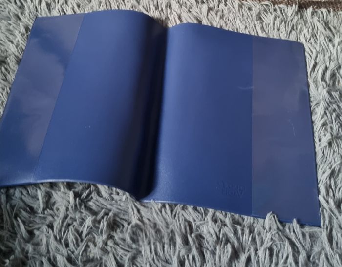 Protège cahier bleu - photo numéro 2