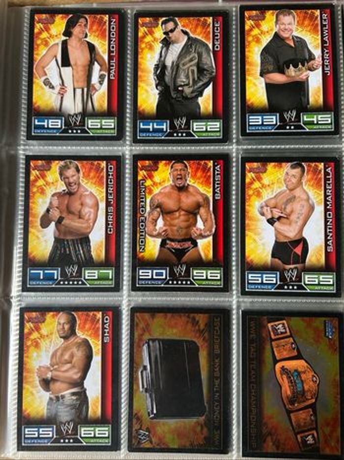 Classeur cartes  WWE  Slam Attax 2008 - photo numéro 8