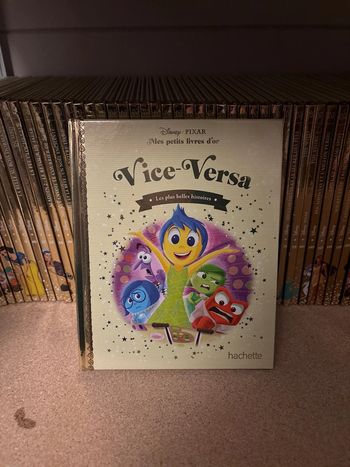 Livre Disney, mes petits livres d’or vice versa