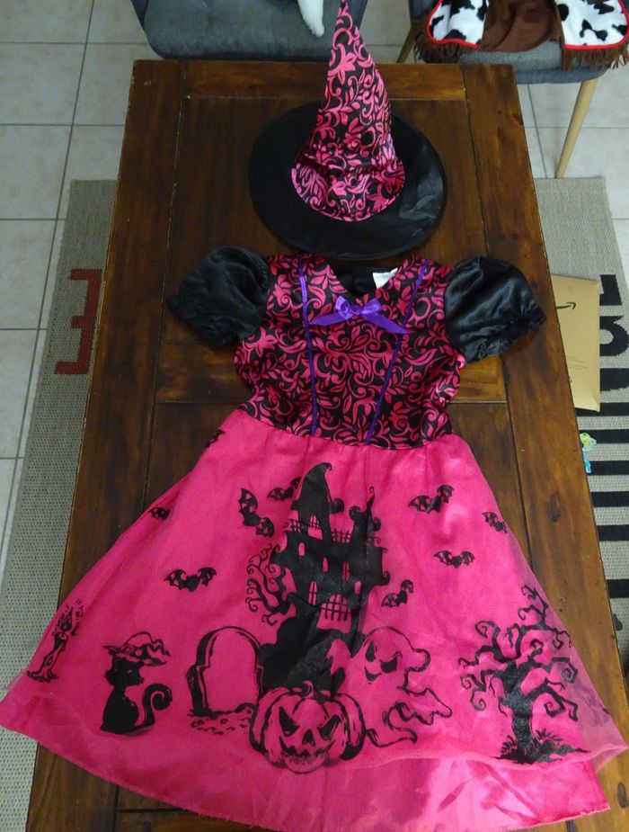 Déguisement d’halloween pour fille de 7 / 9 ans