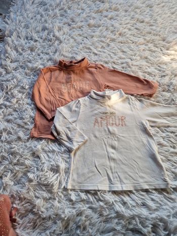 2 sous pull à col roulé