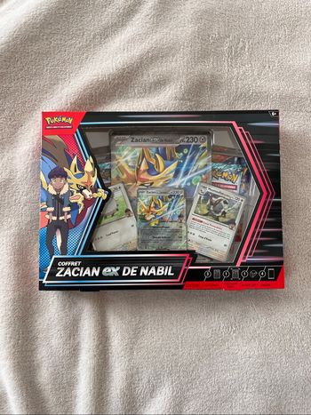 Pokemon Coffret Zacian ex de Nabil