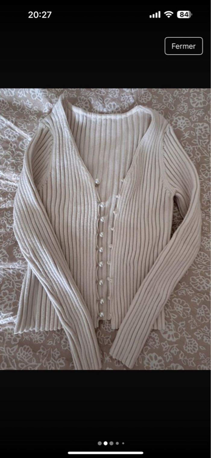 Gilet perles - photo numéro 2