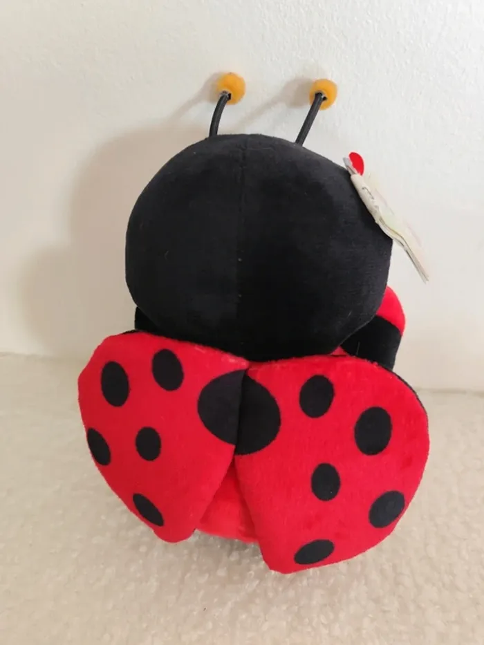 Peluche coccinelle 20cm neuf - photo numéro 2