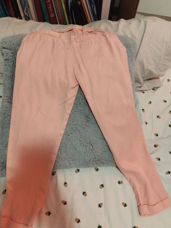 Pantalon taille haute fille