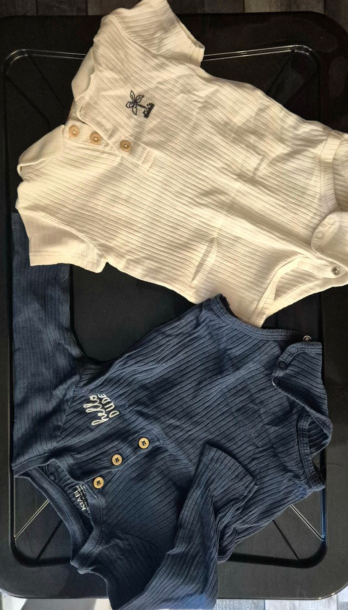 Lot vêtements bébé garçon 6 mois - photo numéro 2