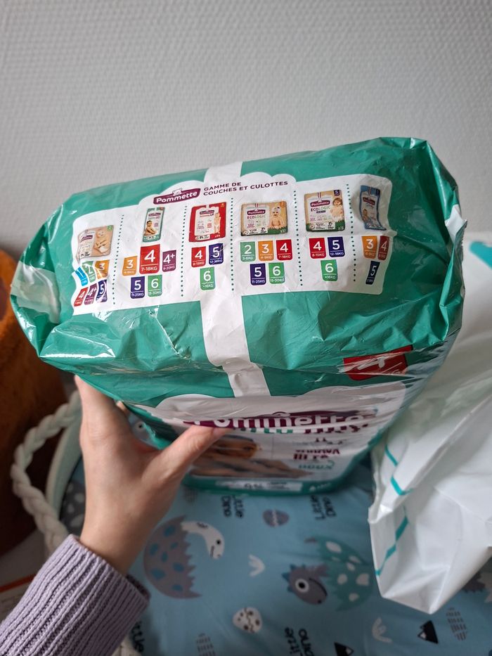 Couches taille 4 - photo numéro 2