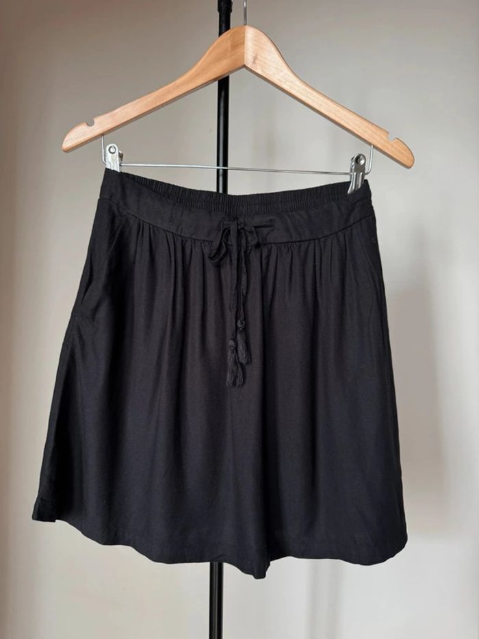 Jupe courte noir simple Pimkie