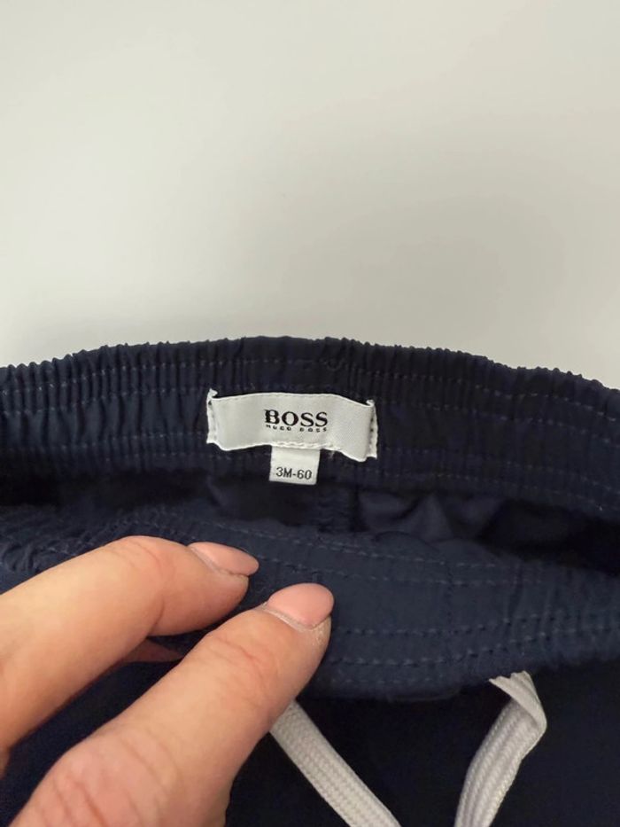 Short maillot de bain Boss Hugo Boss bébé garçon 3 mois marine comme neuf - photo numéro 3
