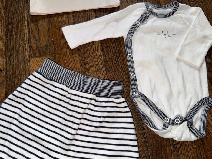 Ensemble petit bateau 1 mois - photo numéro 2