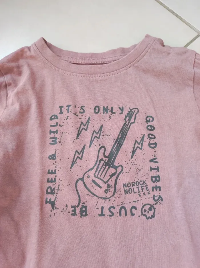 Tee-shirt ML Kiabi 5 ans - photo numéro 2