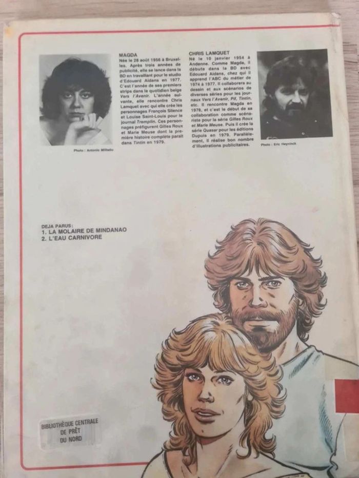 Les aventures de Gilles et Marie Meuse l'eau carnivore - photo numéro 2