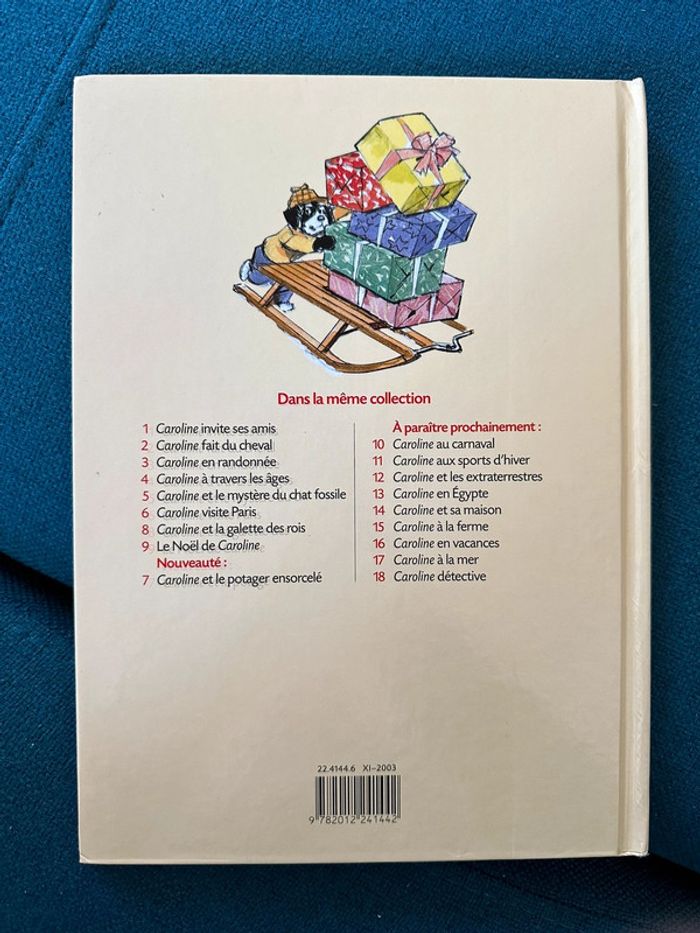Le Noël de Caroline bd livre album Pierre Probst Hachette Jeunesse vintage - photo numéro 2