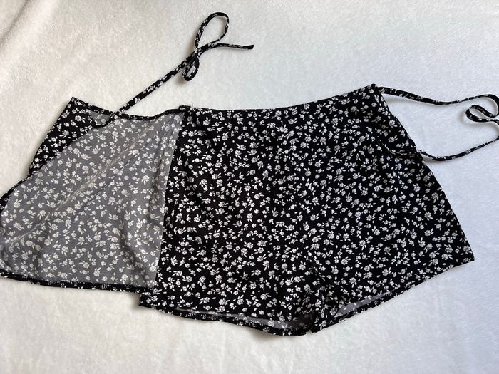 Jupe-short fleurie PETITE - photo numéro 3
