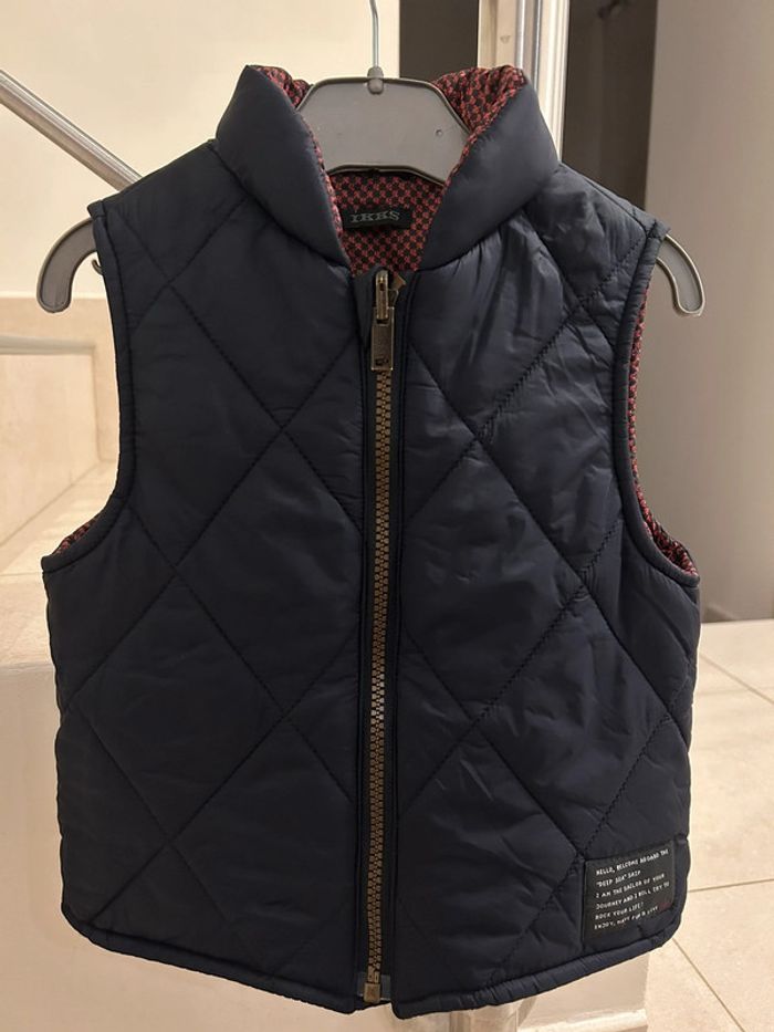 Parka à capuche 2en1 avec doudoune sans manches amovible IKKS 4ans - photo numéro 3