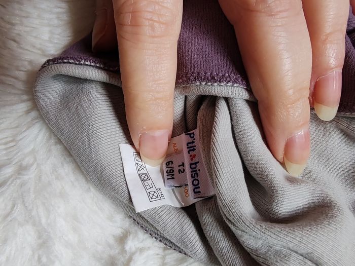 Bonnet 6-9 mois P'tit bisou - photo numéro 2