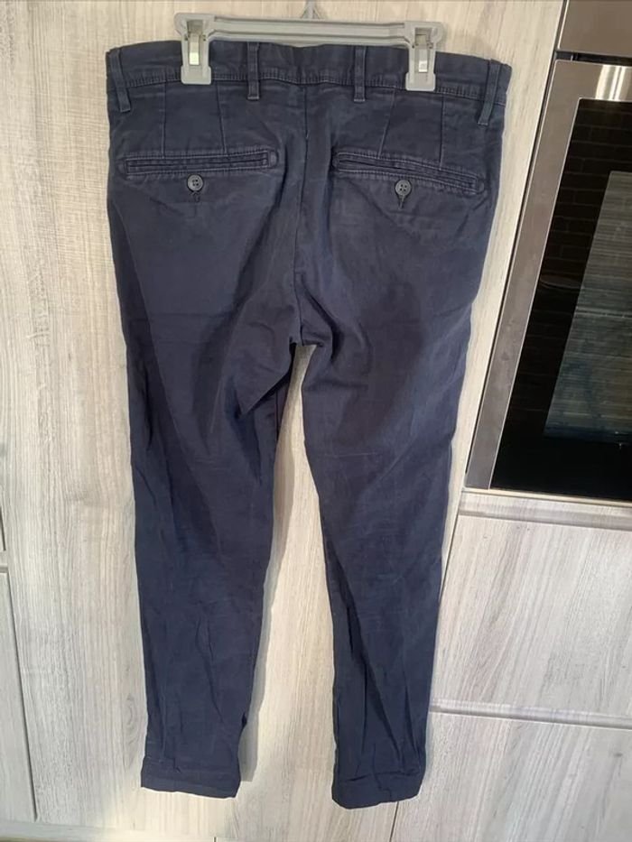 Pantalon Slim Bleu Marine Celio T38 - photo numéro 3