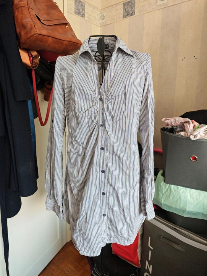 Chemise longue femme