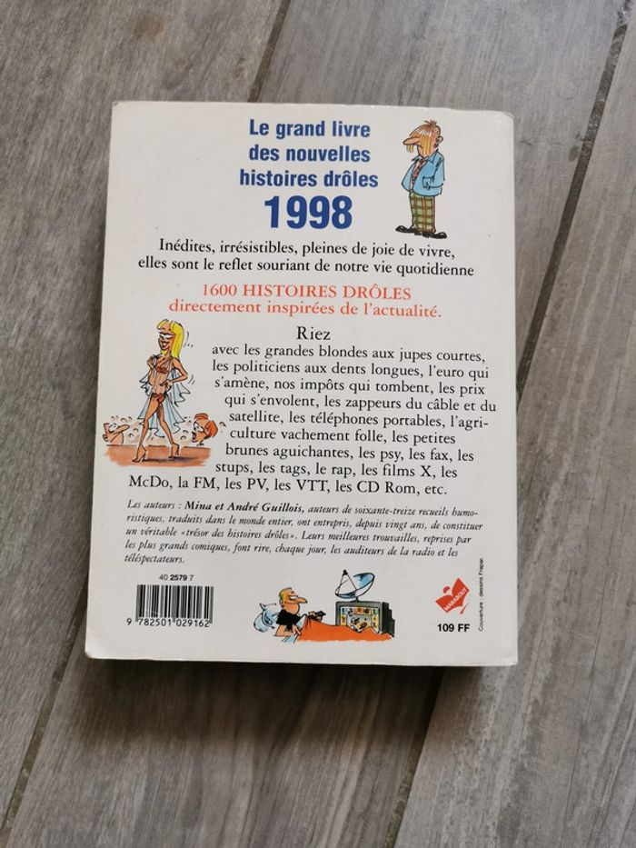 Le grand livre des nouvelles histoires drôles - photo numéro 2