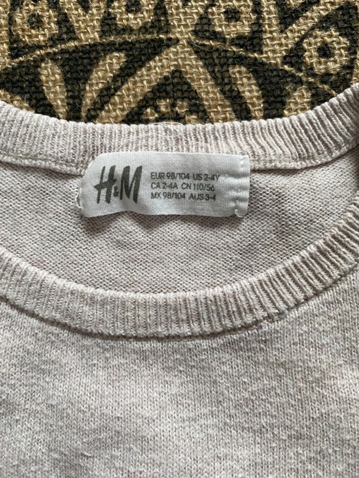 Pull fin fille H&M lapin - photo numéro 3