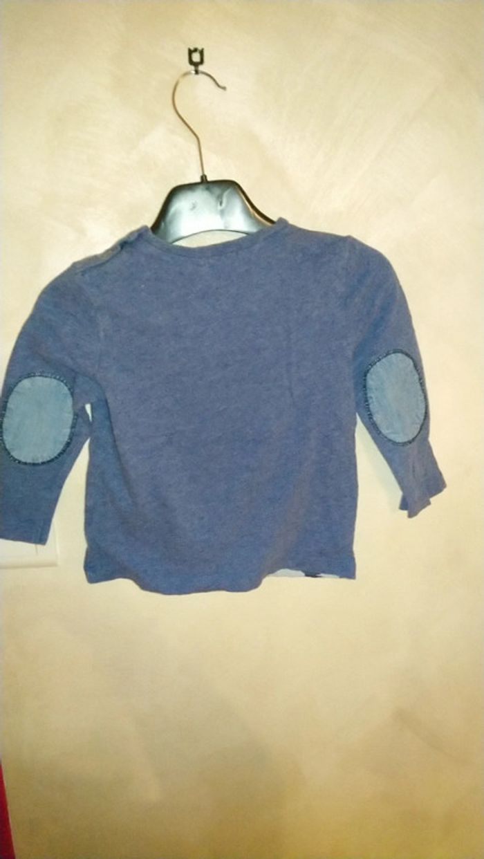 Tee shirt bébé garçon manches longues taille 18 mois IKKS - photo numéro 6