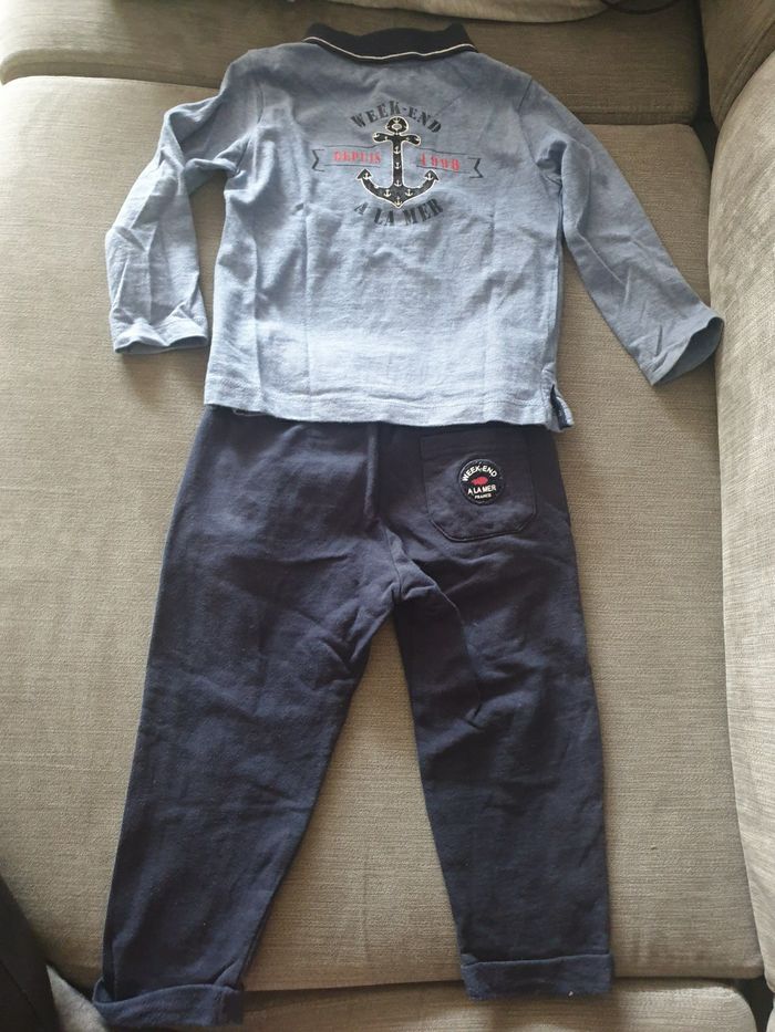 Lot 1 garcon 3 ans hiver 10 pièces chemises, t-shirts, gilet, veste - photo numéro 3