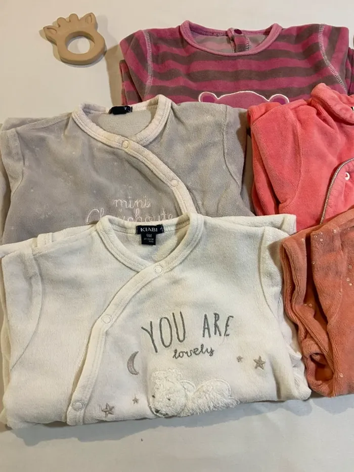 Lot pyjama - 9 mois - photo numéro 3