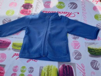 Gilet polaire zippé