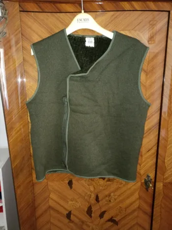 Veste chaude sans manche- Armée