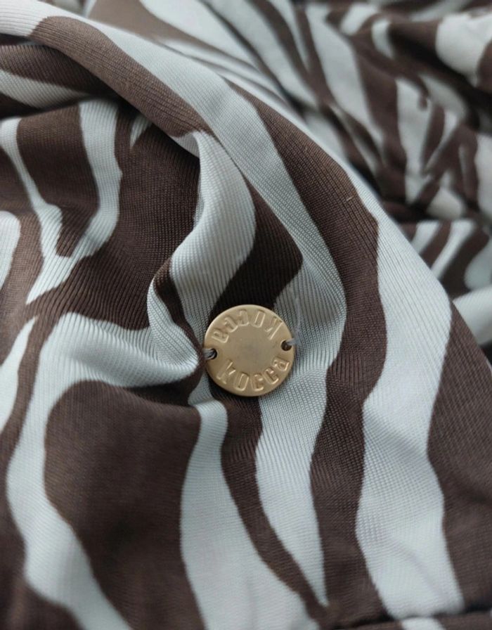 Robe tunique bretelles croisées dos nu Kocca L - photo numéro 6