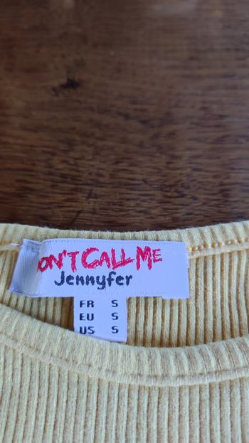 top débardeur Jennyfer taille s