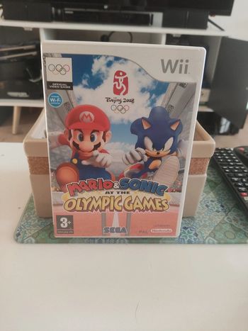 Jeux Nintendo Wii Mario Sonic jeux olympique pal